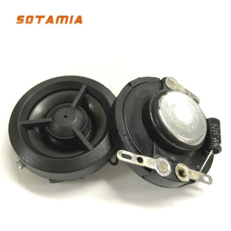 Sotamia 2Pcs 36 Millimetri Mini Audio Altoparlante Tweeter Driver 8 Ohm 5W Alti Altoparlante Fai Da Te Home Theater Musica Altoparlanti