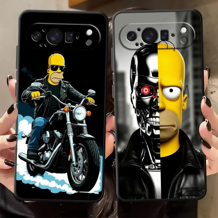 Cartoon Simpsons Funny Phone Cover Case