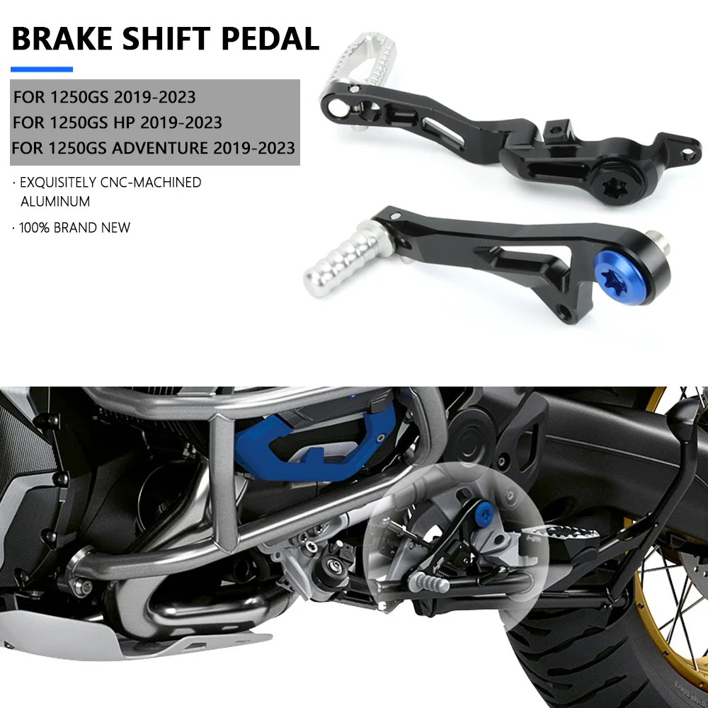 

For BMW R1250GS HP R1250 GS ADVENTURE ADV R 1250 GS New Motorcycle CNC Aluminum Shifter Shift Brake Master Lever Foot Pedal Set