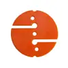 Round Circle Dive Line Arrow Marker for Scuba Cave Wreck Technical Diving Safety Rope Line Marker PVC 3