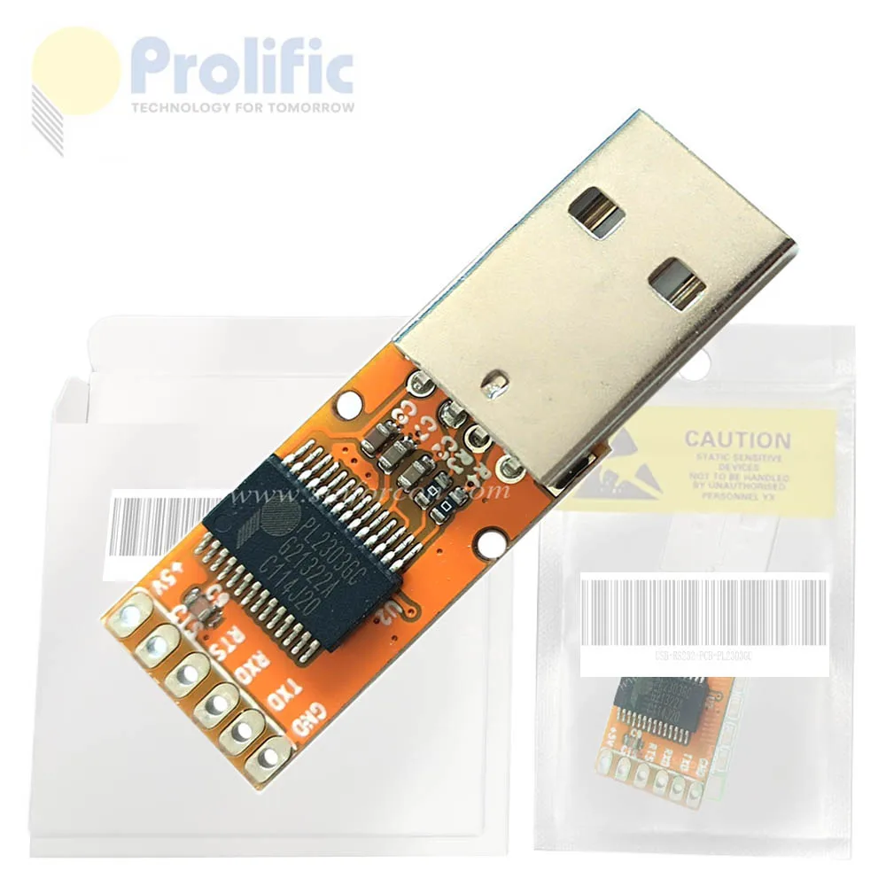 PL2303 convertitore USB RS232 USB-RS232-PCB-PL2303GC-ZT232 scheda adattatore seriale