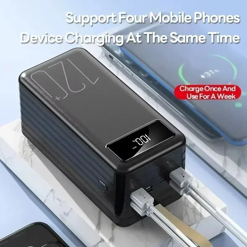 120W Portable Power Bank 120000mAh High Capacity Super Fast Charging Powerbank Charger External Battery for IPhone Xiaomi Huawei 3
