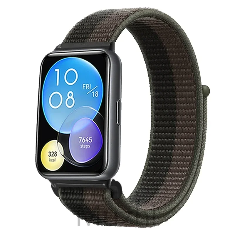 Nylon Sport Loop Band for Smartwatch - Durable Replacement Wristband Bracelet