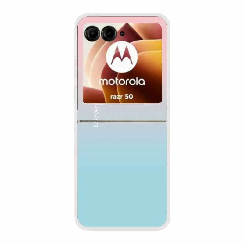 Cartoon Design Transparent Hard Plastic Back Cover Case