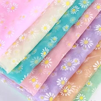 Floral Organza Fabric 1