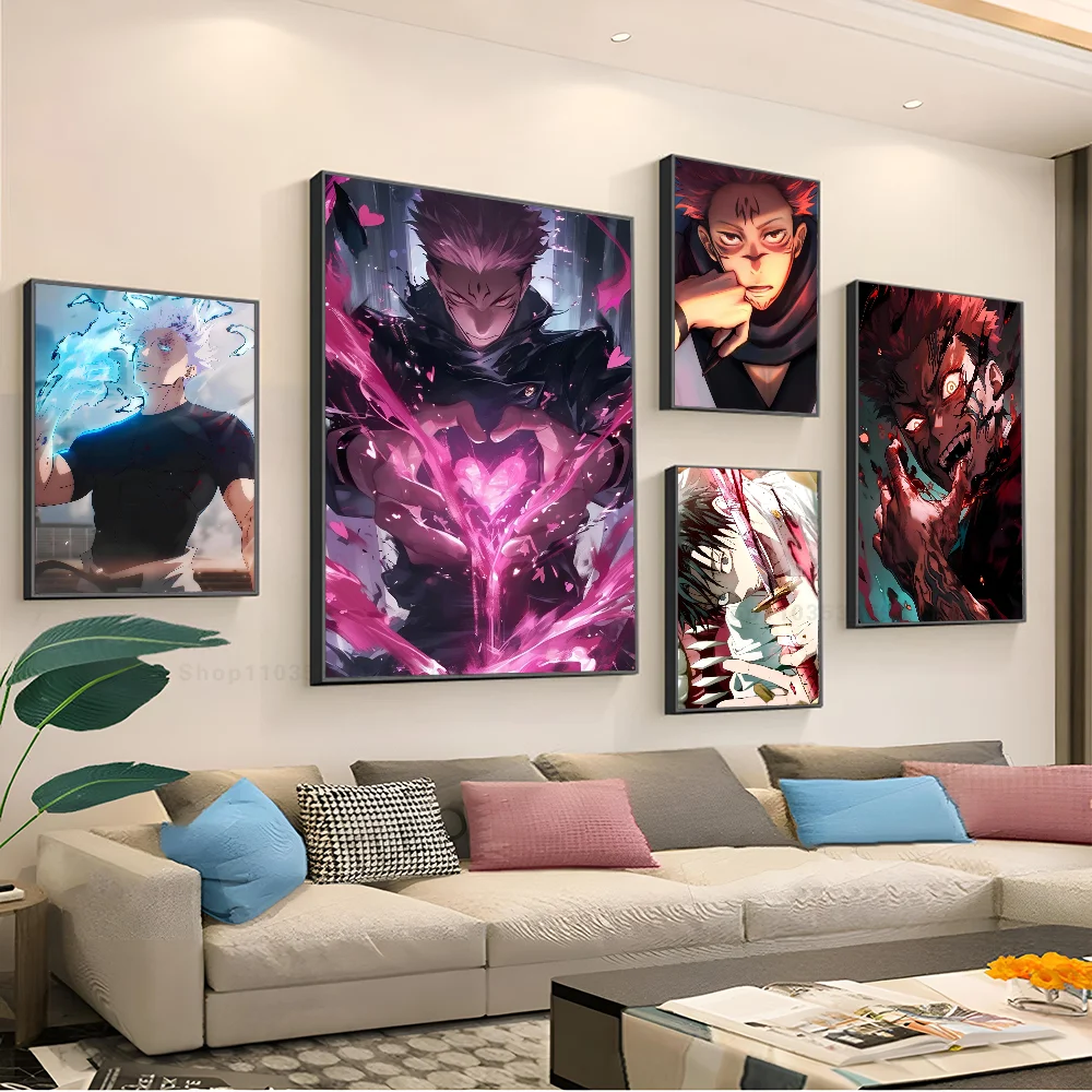 

Jujutsu Kaisen Poster Paper Print Home Living Room Bedroom Entrance Bar Restaurant Cafe Art Painting Decoration