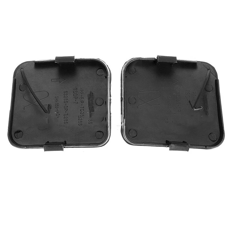 Toyota RAV4 2009-2013 Front Bumper Tow Hook Eye Cover Cap Plastic Tow Hook Cover 1 Pair Front Bumper Cover Car Rear Bumper Hook Cover