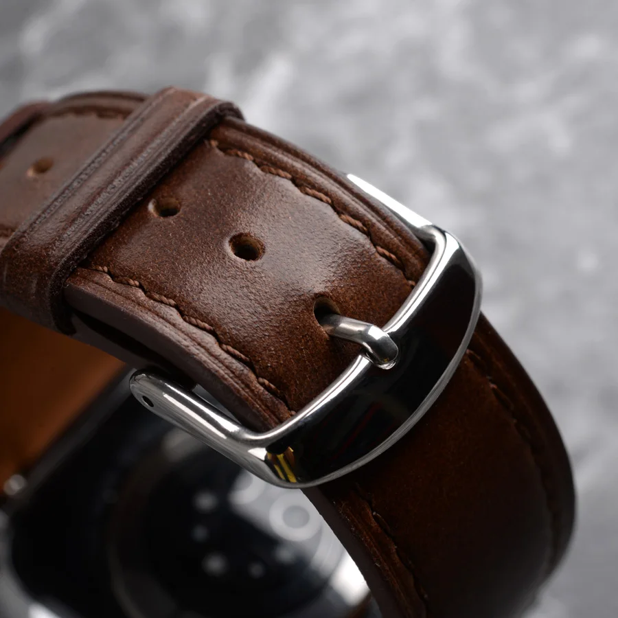 YMW Horween ũ  Ʈ,  ġ , 45mm, 44mm, 41mm, 49mm,    ð , iWatch Ultar 8 7 6