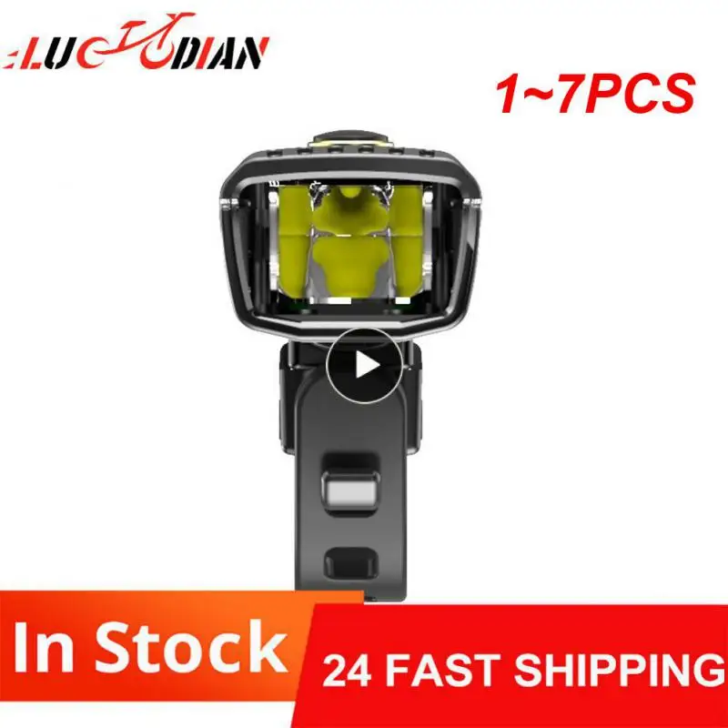 

1~7PCS Light Waterproof Black Front Red Rear Tail Light LED USB Style Rechargeable or Battery Style Bike Cycling