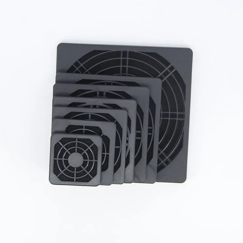 3in1 ABS Fan Dust Filter Guard Grill net Protector Dustproof Cover 40mm 50mm 60mm 80mm 120mm 8cm for PC Cooling Fan Filter Case cooling fan,pc fan protector