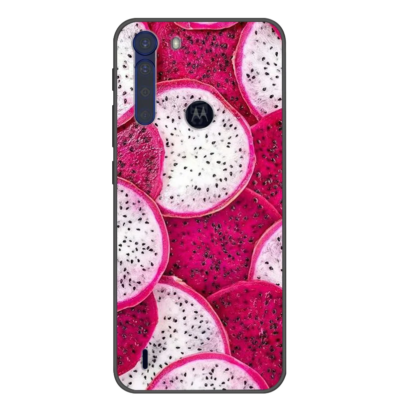 Fashionable Cool Soft Silicone Cover for Motorola One Fusion+ Phone