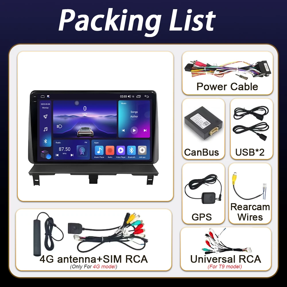Radio con video Android 16 para Peugeot Partner 1 2002 - 2008, navegación GPS, DVR de alto rendimiento, WiFi, pantalla táctil 3