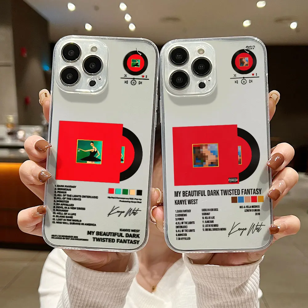 Rapper Kanye West Hot Album Phone Case For Samsung S24 S23