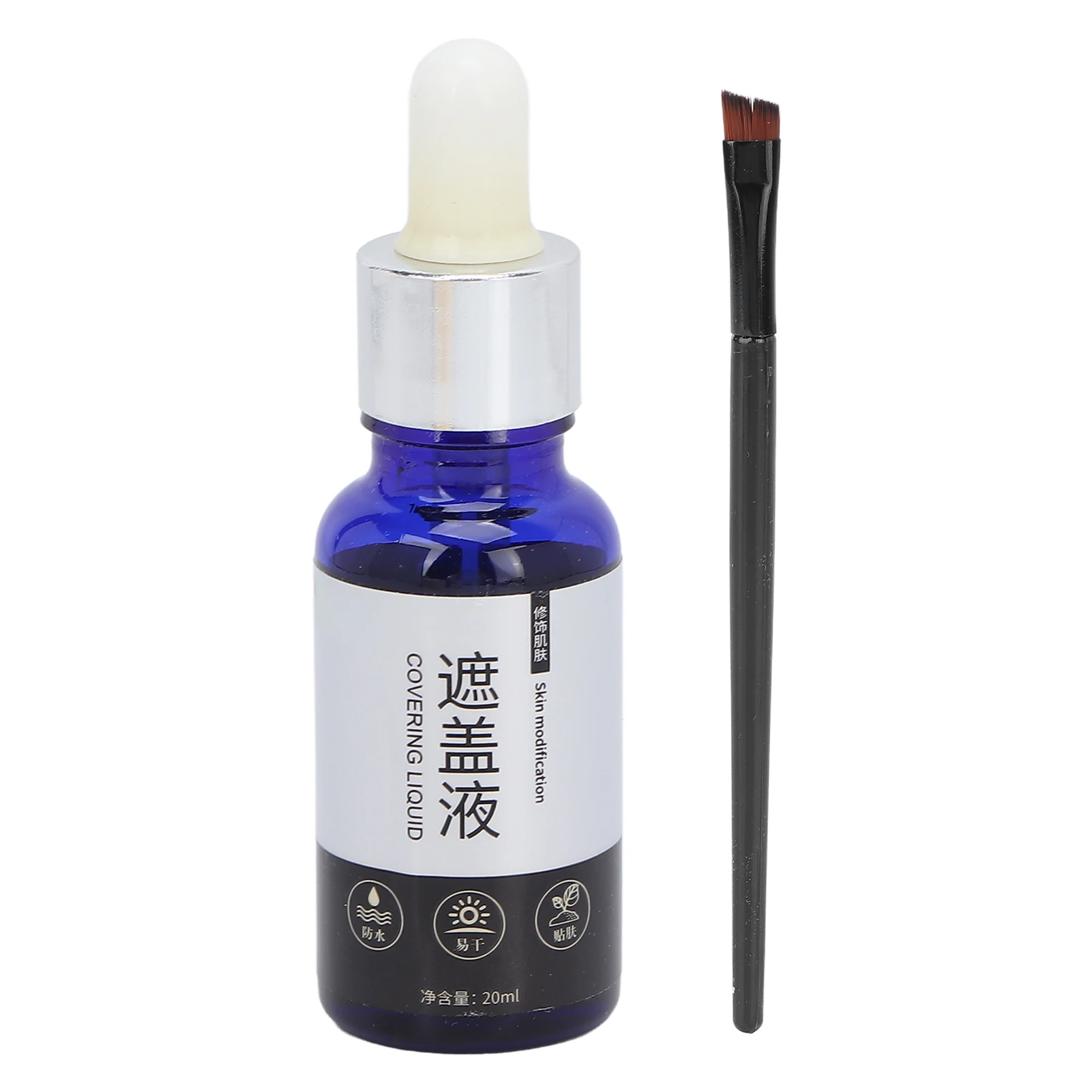 Liquid Concealer Vitiligo Cover Waterproof for Face Body 20ml
