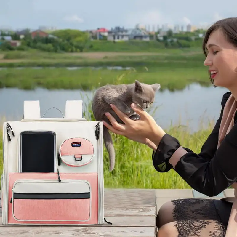 Comfortable Cat Backpack Carrier for Travel