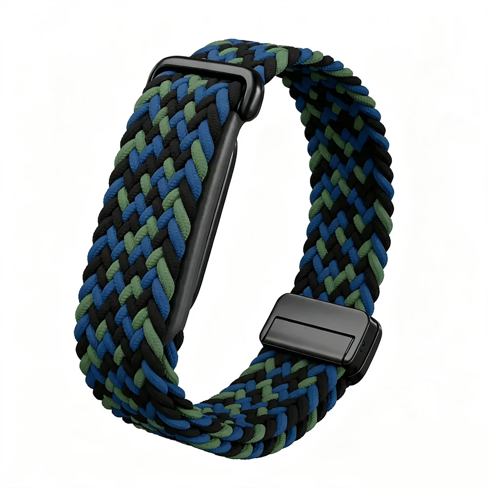 Magnetic Nylon Braided Breathable Sport Wristband Bracelet