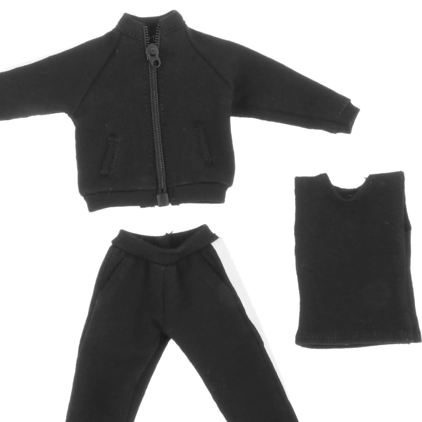 

Модная мужская тренировочная спортивная одежда в масштабе 1/12, повседневная классическая спортивная одежда, костюмы для 1/12 солдат, фигурки, костюм куклы