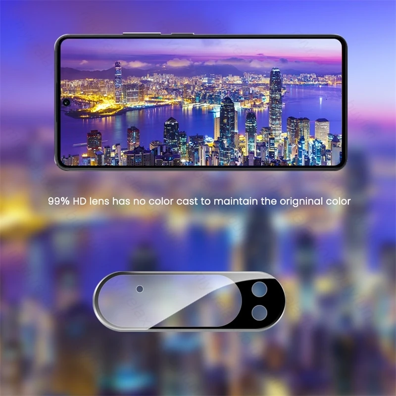 Curved Tempered Glass Camera Lens Protector Shield