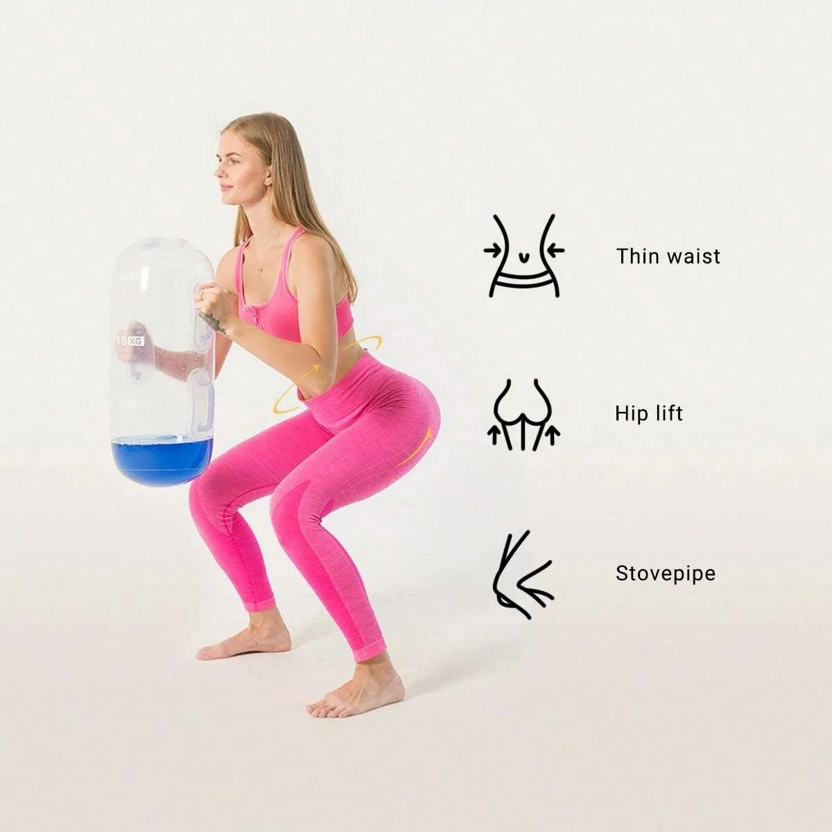 Aqua Training Bag Original Aqua Bag Instead of sandbag Water Weight Core and Balance Workout