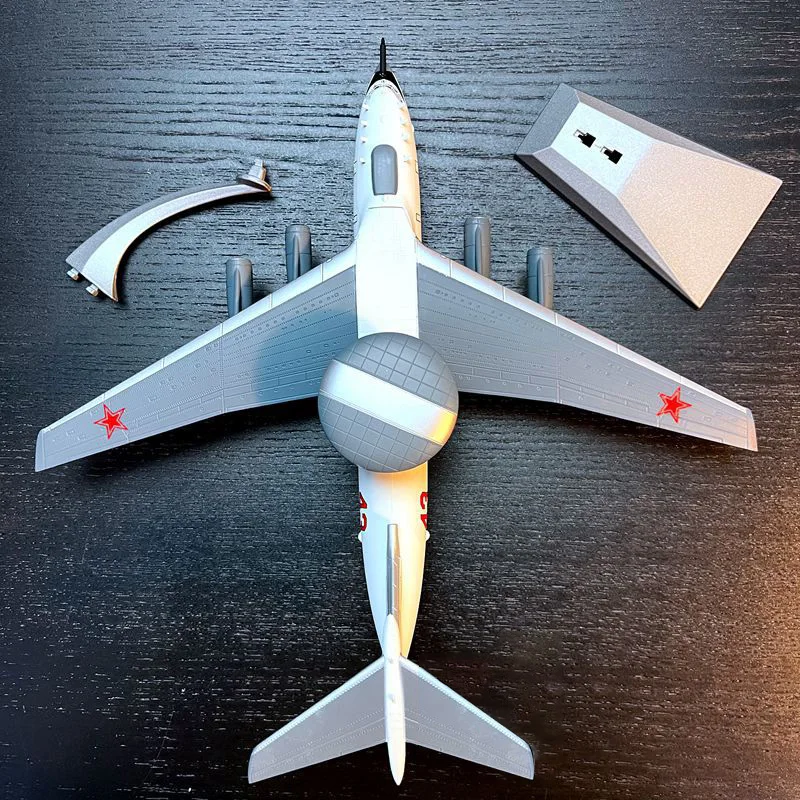 

Diecast Metal 1:200 A-50 Soviet Radio Supervision Aircraft Simulation Alloy Plane Model Collection Boy Birthday Toy Gift