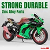 1/12 KAWASAKI Ninja ZX-10R Toy Motorcycle Diecast Metal Model Super Racing Sound & Light Collection Gift For Boy Children 4