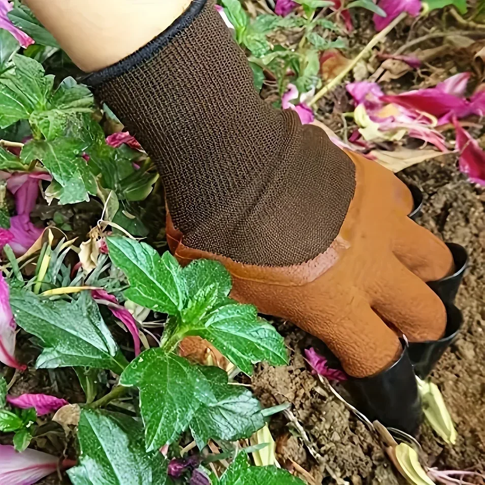 Horticultural Gloves with Claws Digging Gloves