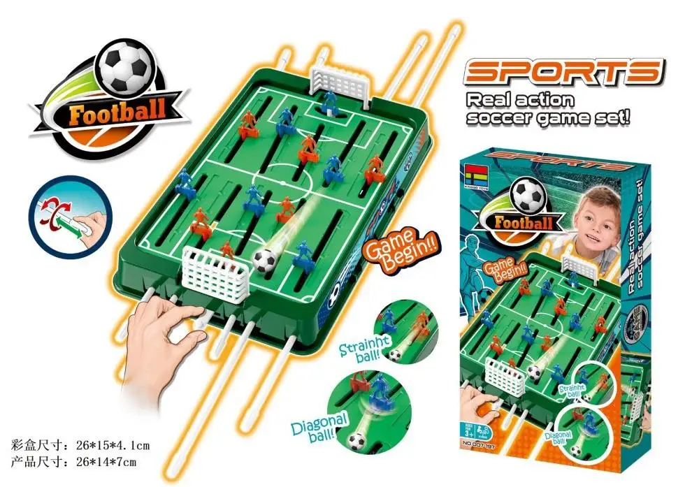 2-player Battle Table Football Game Creative Soccer Table Games Parent-child Interactive Game For Adults Family Board Toy