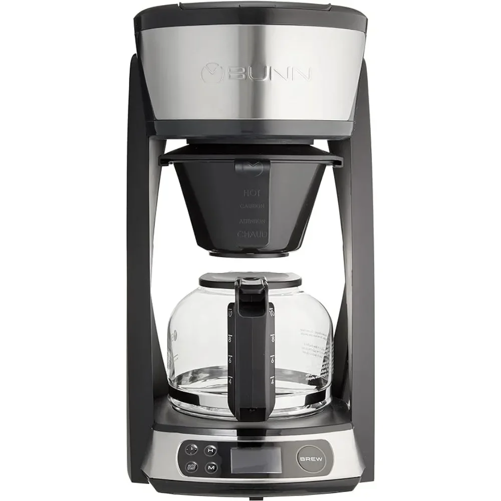 

Программируемая Кофеварка BUNN Heat N Brew, 10 чашек, нержавеющая сталь