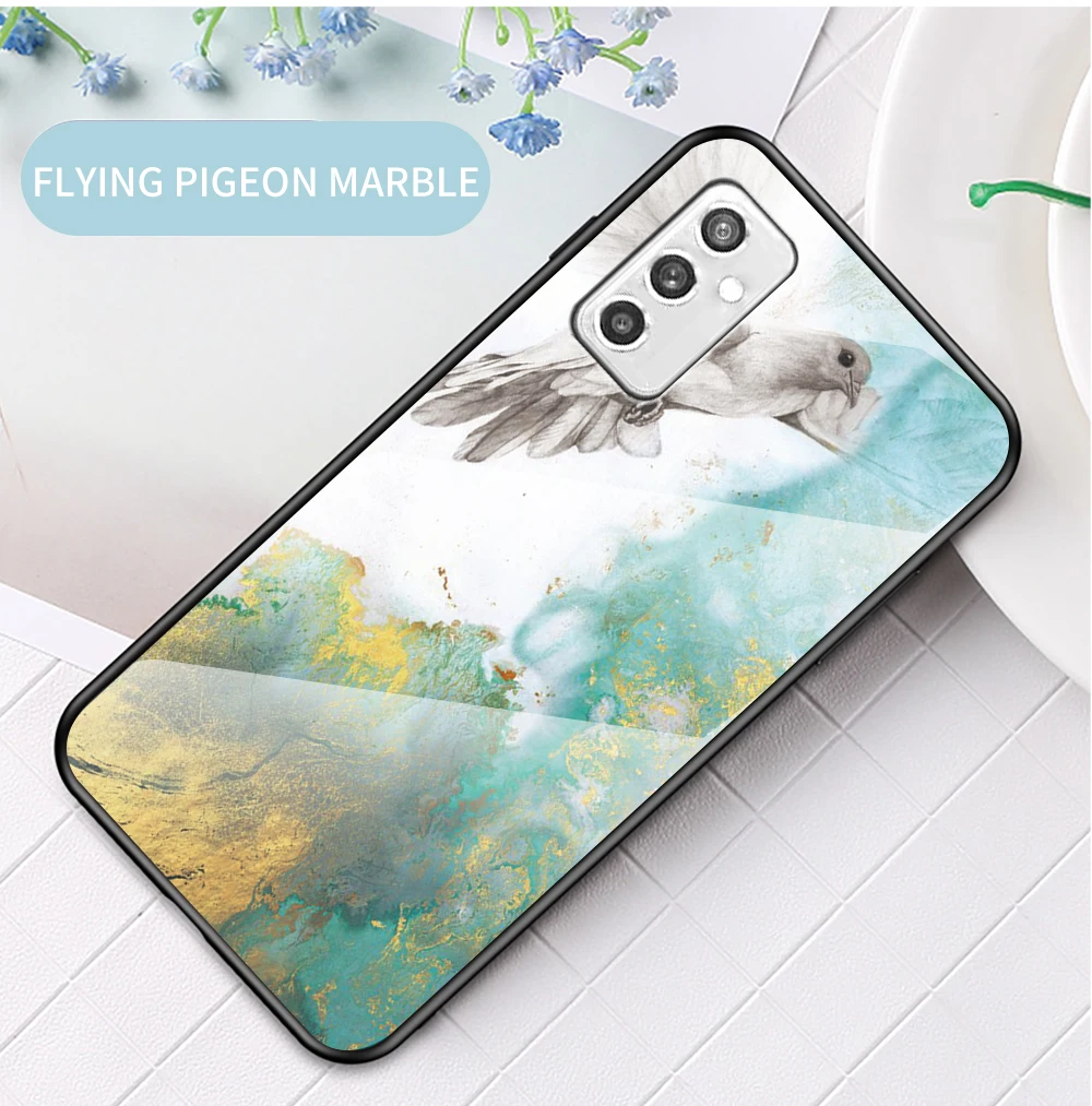 M62 Fall DECLAREYAO Harte Glas Abdeckung Für Samsung Galaxy M80S M52 M51 31S M31 M30S M21 M20 M11 M10 fall Silikon Ultra Sl_voghion.com