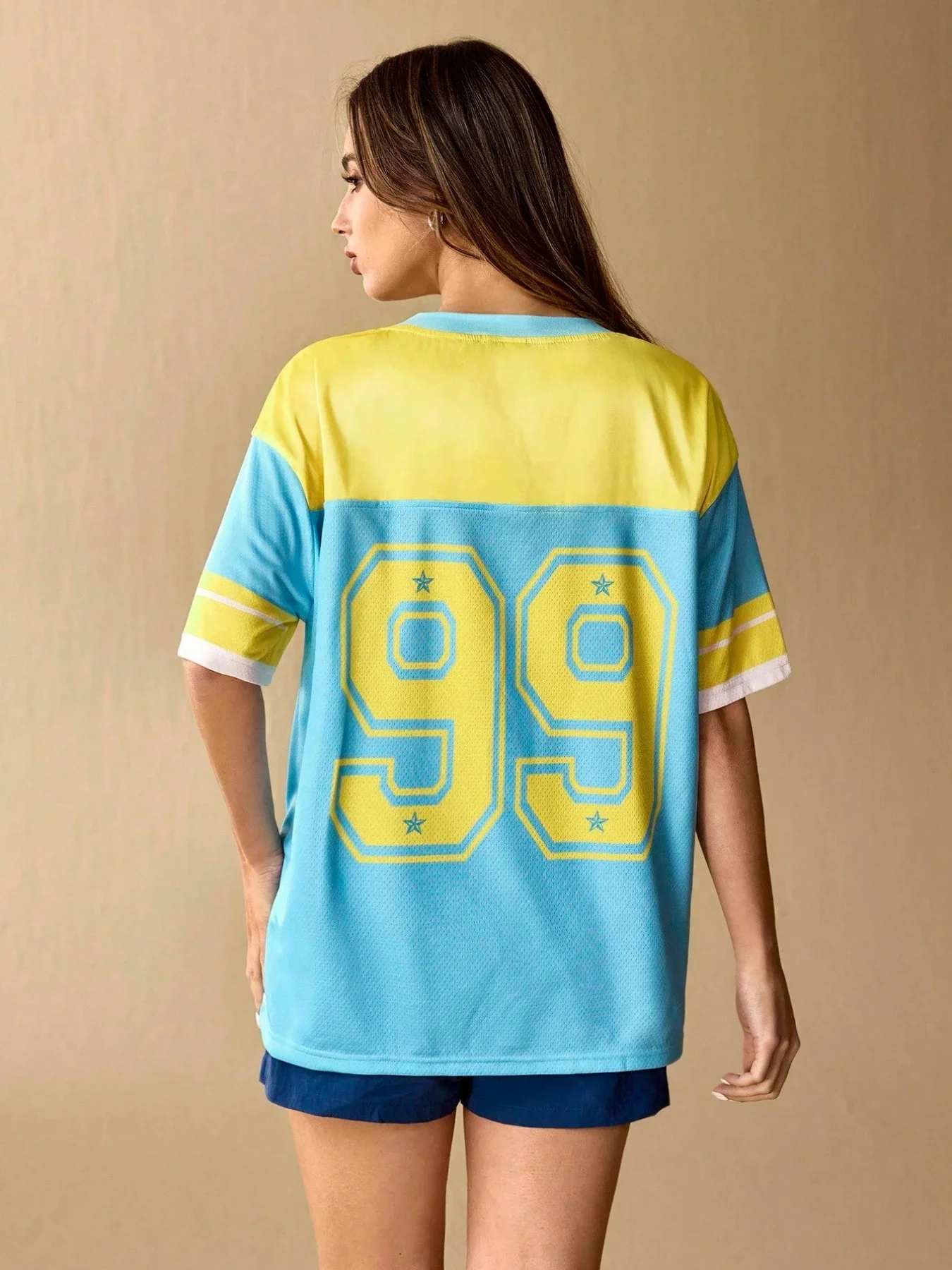 Erwachsene und Kinder Nr. 99 Bikini Bottom Player! SpongeBob Doppelseitig 3D-Bedrucktes Trikot, Auffälliger Streetwear-Look – Detail 6