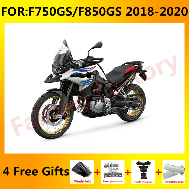 

New ABS Motorcycle Whole Fairings Kit fit for F750GS F850GS F750 F850 GS 2018 2019 2020 Bodywork full fairing kits blue white