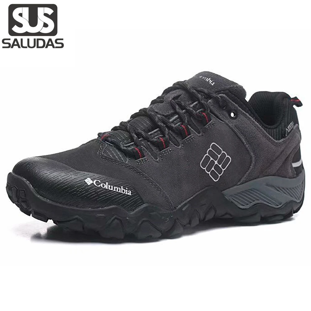 

SALUDAS man Hiking Shoes Outdoor Trail Running Shoe Waterproof and antiskid man hiking shoes Comfortable leisure walking shoes