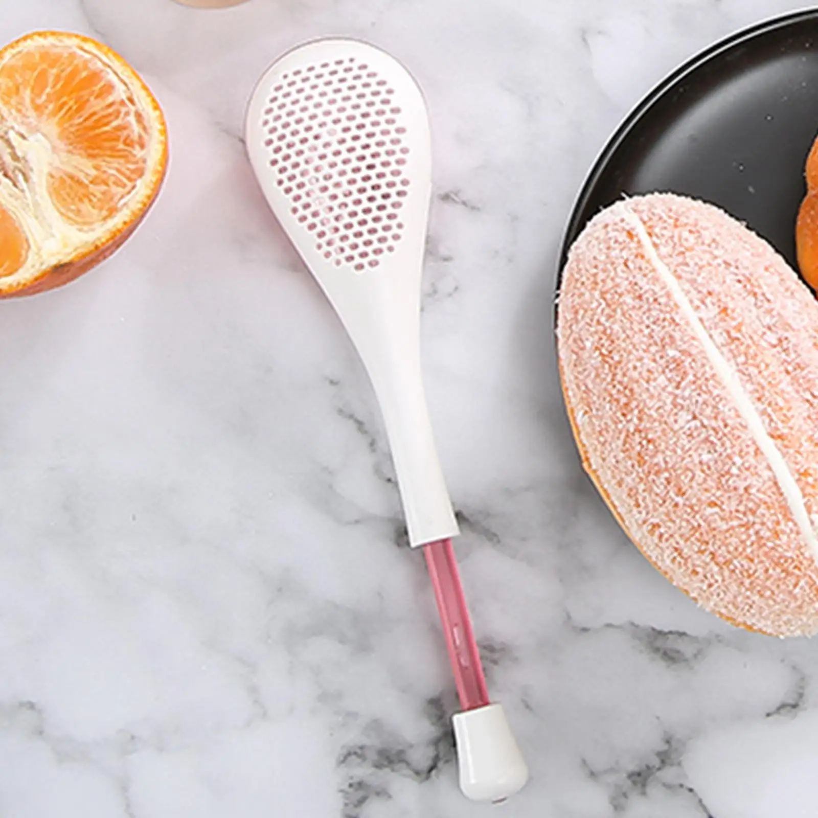 Strainer Ladles Separating ABS Mesh Sifter Spoon Sifting Spoon for Household