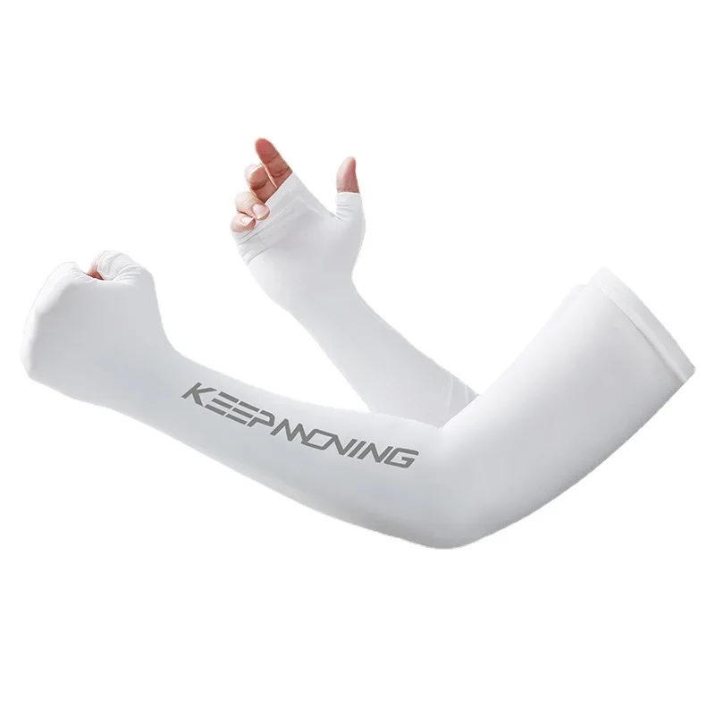 Summer Cool Sports Cycling Sleeves for Men Cuff Outdoor fitness Camouflage Glove Women Arm Sleeves Sun Protection Ice Silk