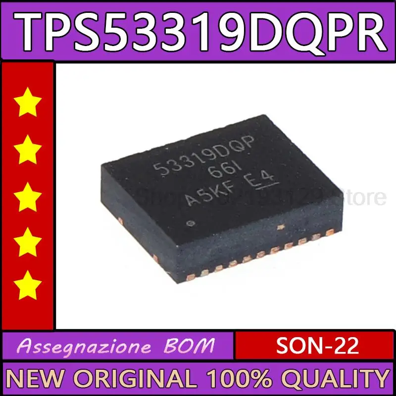 

10PCS TPS53319DQPR TPS53319 SON-22 New original ic chip