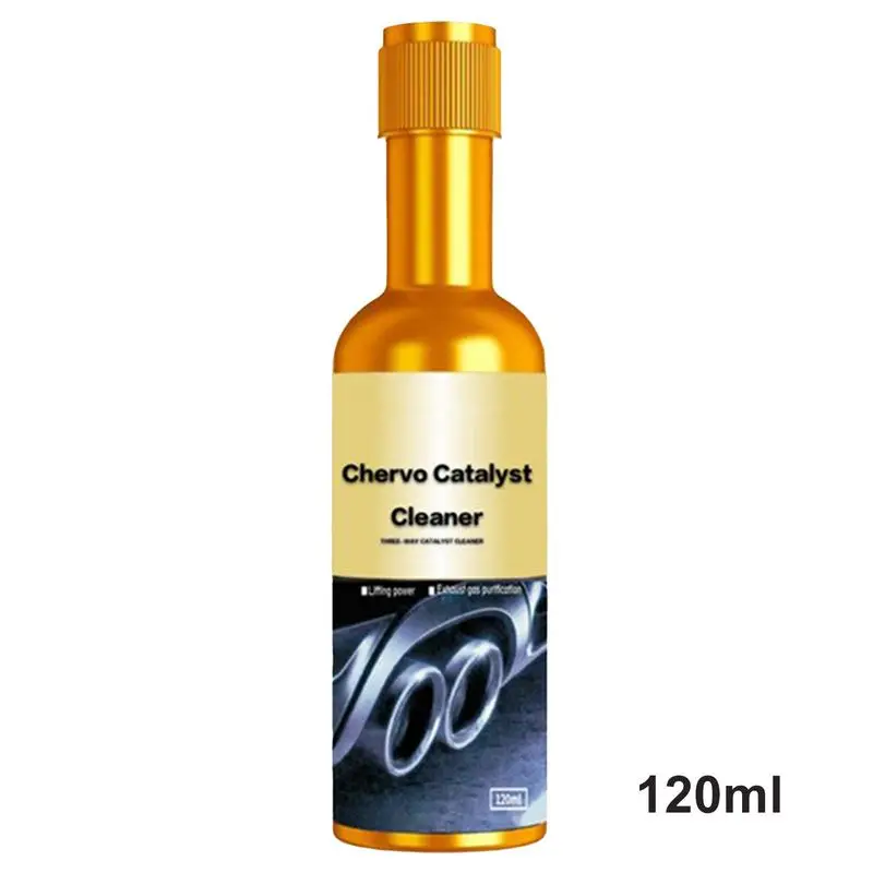 Car Engine System Cleaner 120ml Catalytic Converter Cleaner High Concentration Multi-Effect Catalyst Anti-Carbon Cleaning Agent