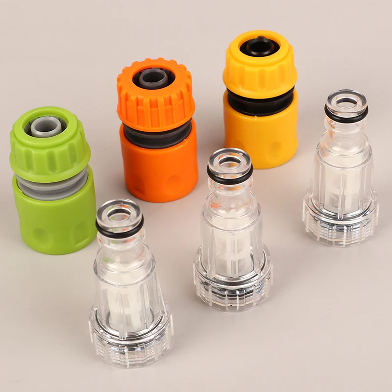 Connettore Dell'Acqua + Accessori Per Filtri Adattatore Per Idropulitrice Per Auto Filtri Per Idropulitrice Reti Tubo Flessibile Raccordo Ugello Giard