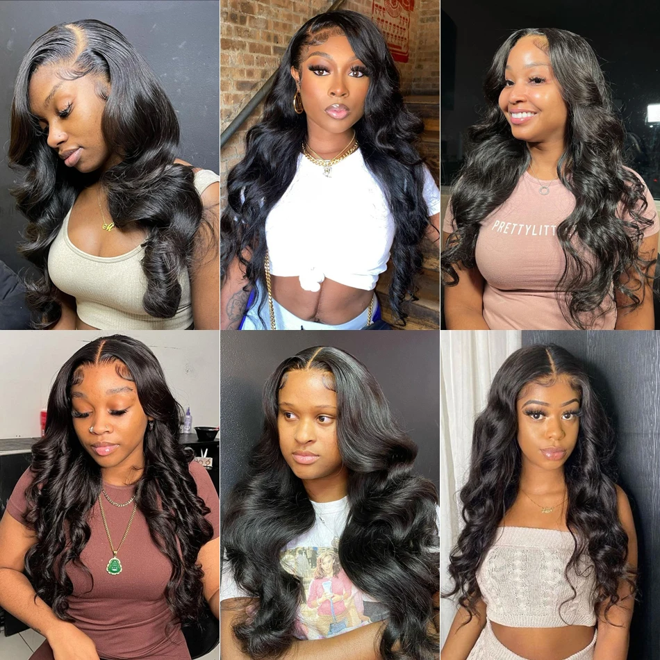 Body Wave Human Hair Bundles 30 32 Inch Brazilian Hair Weave Bundles Water Wave Bundle Remy Extensions 1 3 4