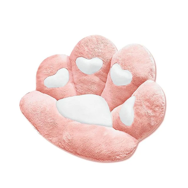 Cat Paw Cushion Cute Chair Cushions Kawaii Cat Paw Shape 28x 24