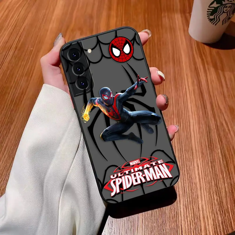 thumbnail image 1 of Funda mate para Samsung Galaxy S23 S22 S21 S20 S10 4G S9 Plus ULTRA 5G LITE Funda Coque Capa Shell Marvel Spider-Man Combo, 1 of 5