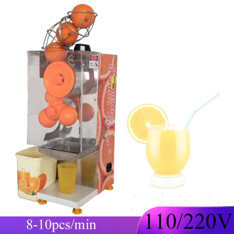 

8-10pcs/min Juice Making Machine Orange Juicer Squeezer Orange Juice Making Machine