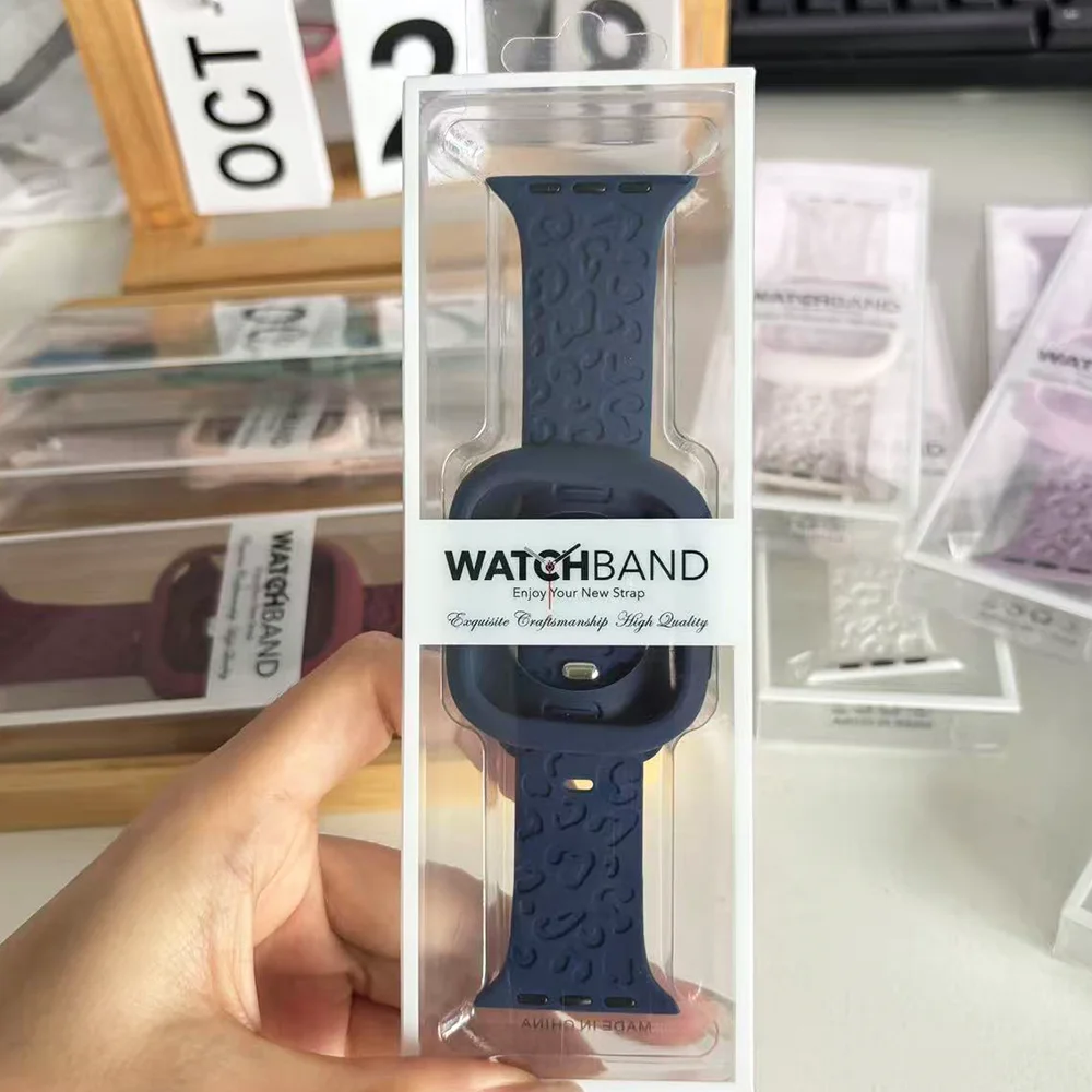 Luxury TPU Silicone Watch Case & Strap with Bumper Protector