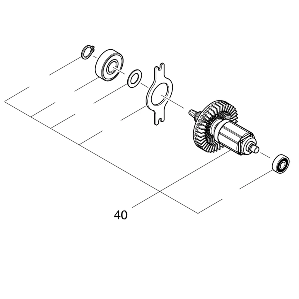 

220V-240V ARMATURE FOR MAKITA DJR360