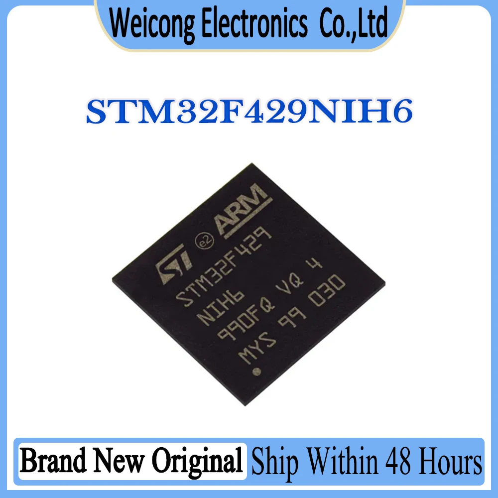 

STM32F429 STM32F429NIH6 STM32F429NIH STM32F429NI STM32F429N STM32F STM32 STM New Original IC MCU Chip BGA-216