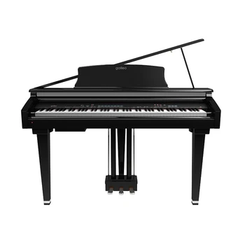G3 Black Hi-gloss 88 Hammer Action Mini-grand Piano Digital Piano Incl Bench