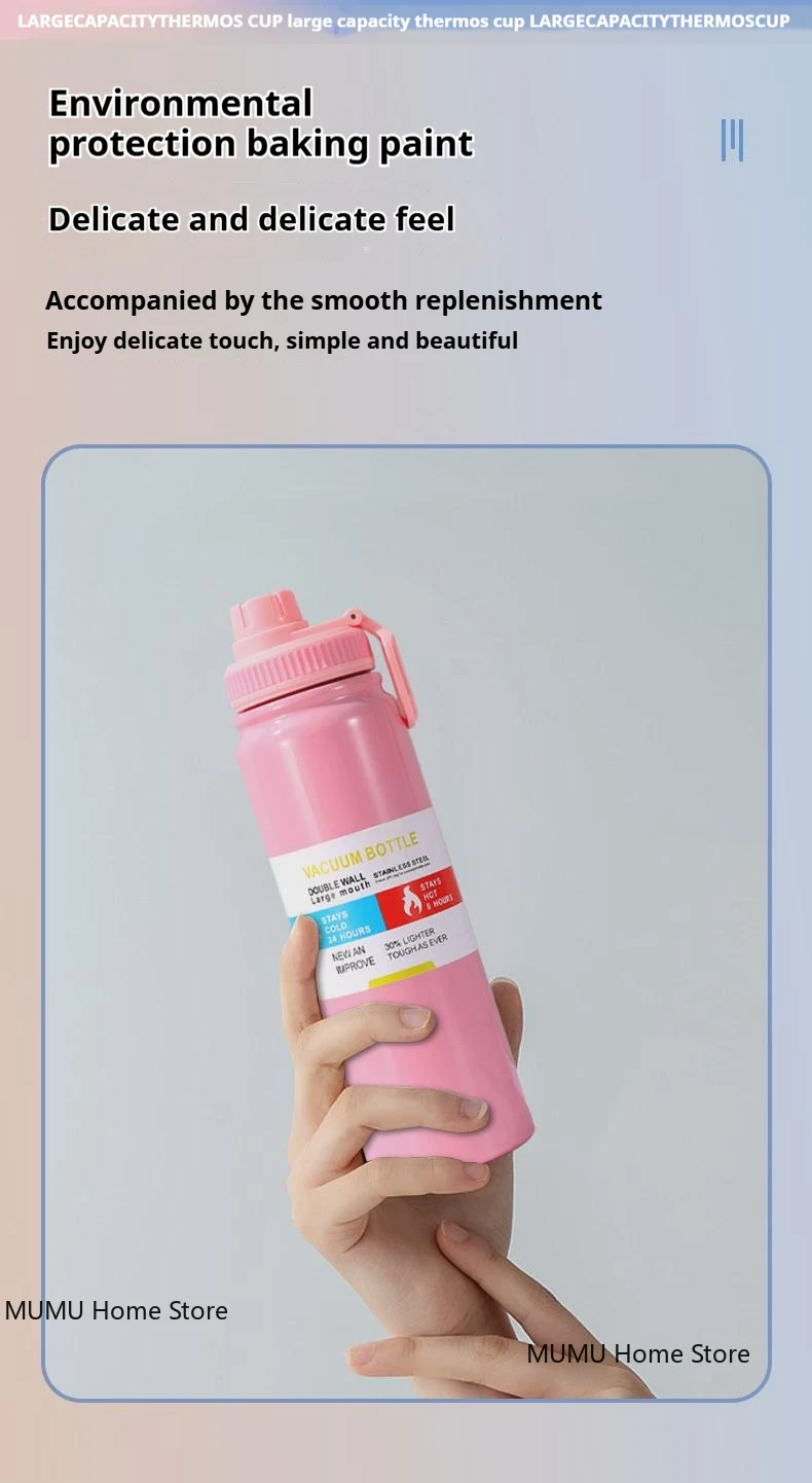 1000ML Outdoor Thermos Water Bottle Stainless Steel Insulated 19 S936b39d14f294d60bbfbdcdb2abbd9f2f