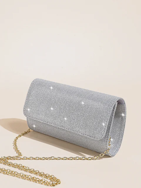 Glitter Evening Bag Clutch Purses for Women Ladies Sparkling Party Handbag Wedding Bag