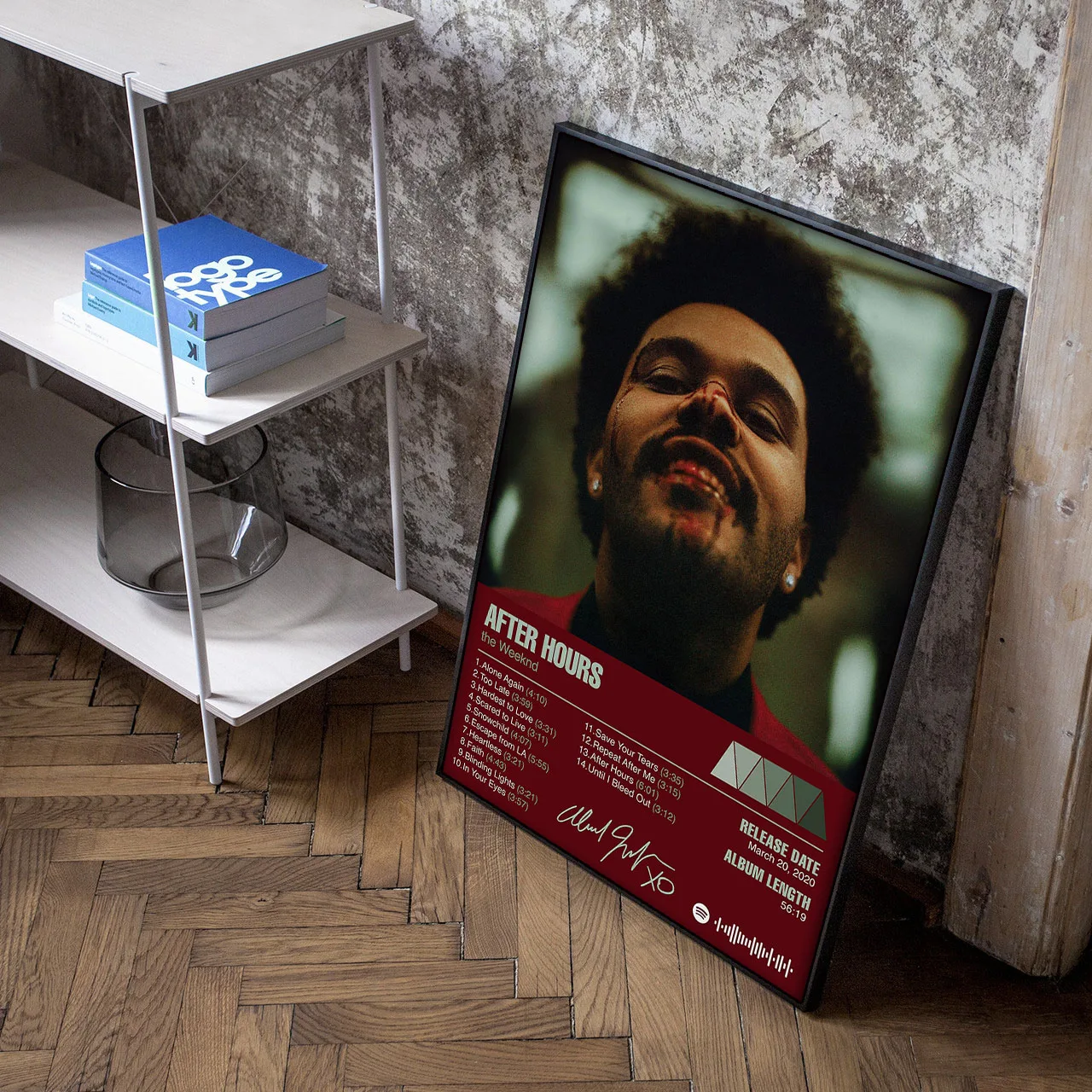 Music Hot Album Star The Weeknd Starboy Poster Hip Hop Posters For Living Room Canvas Painting Art Home Wall Decor Picture Peckshirt