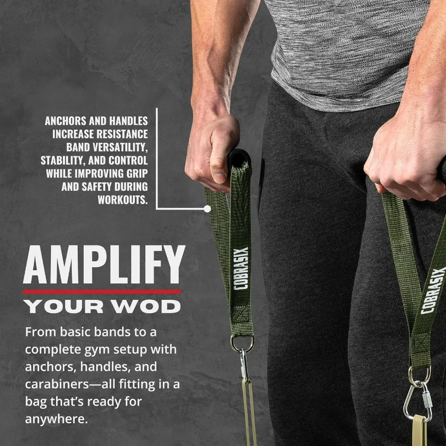 Resistance Bands | Long Resistance Bands for Working Out | Pull-Up Bands for Strength Training, Physical Therapy, Stretching, WO