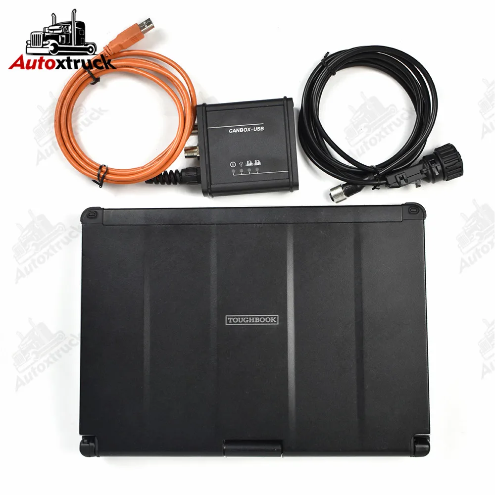 

Forklift scanner for linde doctor cable with CFC2 Laptop linde canbox doctor diagnostic scanner tool